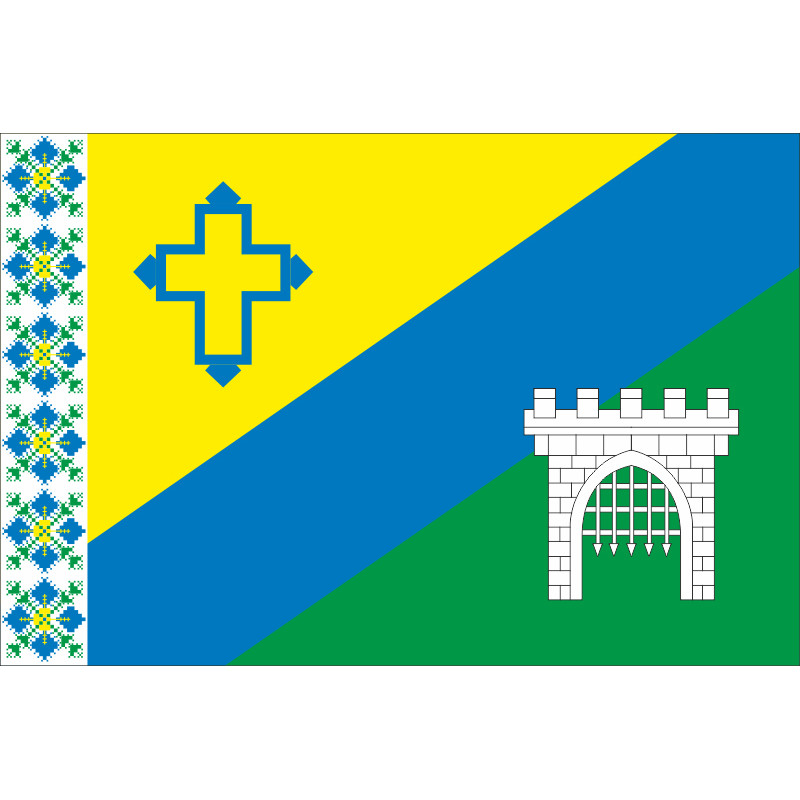 Прапор Івано-Франківського району Івано-Франківської області України Прапор Івано-Франківського району Івано-Франківської області України