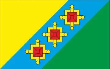 Прапор Кам'янка-Бузького району Львівської області України