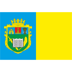 Флаг Корецкого района Ровненской области Украины Флаг Корецкого района Ровненской области Украины