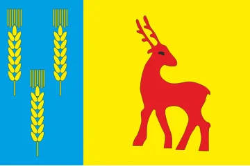 Прапор Козівського району Тернопільської області України