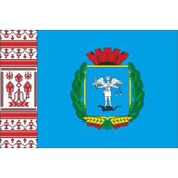 Флаг Кролевецкого района Сумской области Украины Флаг Кролевецкого района Сумской области Украины