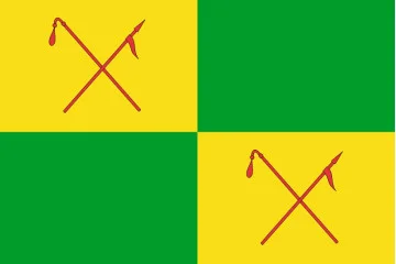 Прапор Межівського району Дніпропетровської області України