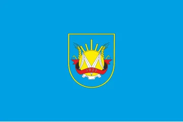 Флаг Монастырищенского района Черкасской области Украины Флаг Монастырищенского района Черкасской области Украины