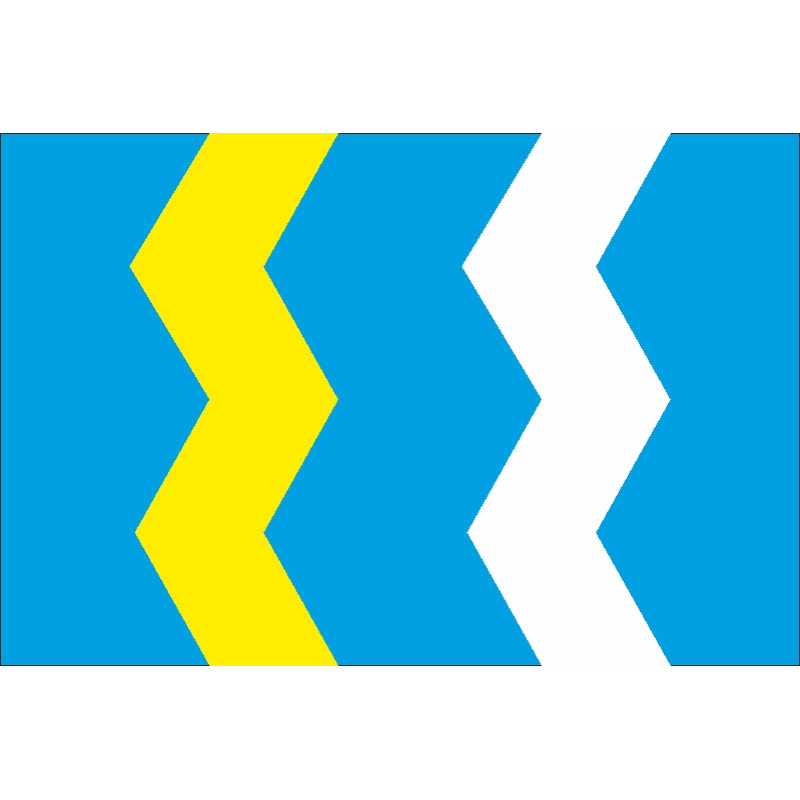 Прапор Монастирського району Тернопільської області України Прапор Монастирського району Тернопільської області України