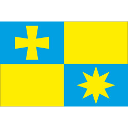 Прапор Новосанжарського району Полтавської області України Прапор Новосанжарського району Полтавської області України