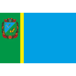 Флаг Петриковского района Днепропетровской области Украины