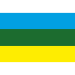 Флаг Роменского района Сумской области Украины Флаг Роменского района Сумской области Украины