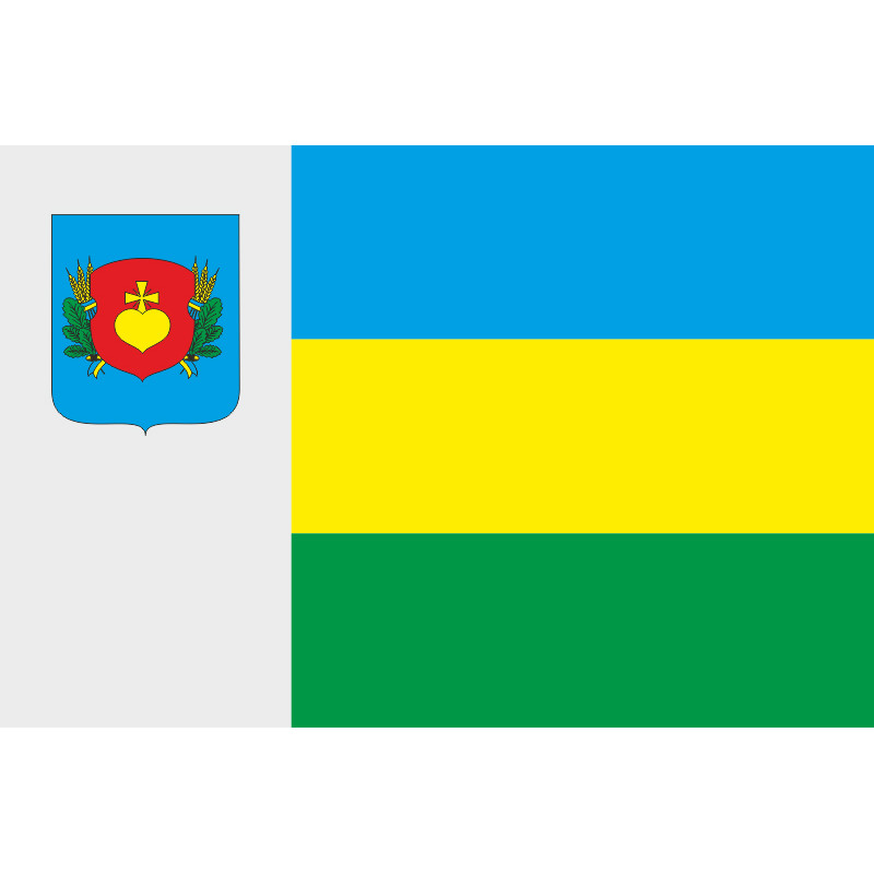 Прапор Срібнянського району Чернігівської області України Прапор Срібнянського району Чернігівської області України