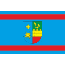 Флаг Шаргородского района Винницкой области Украины. Вариант-01 Флаг Шаргородского района Винницкой области Украины. Вариант-01