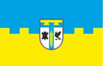 Флаг Тысменицкого района Ивано-Франковской области Украины Флаг Тысменицкого района Ивано-Франковской области Украины