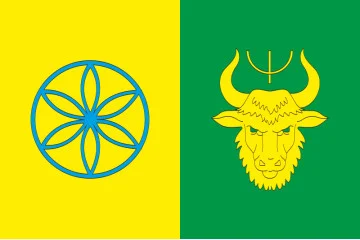 Флаг Турковского района Львовской области Украины Флаг Турковского района Львовской области Украины