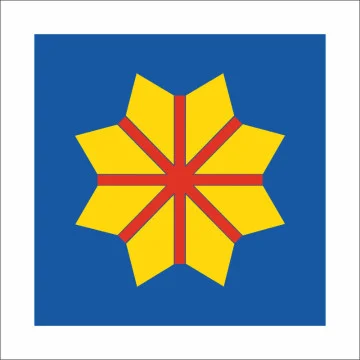 Прапор села Богданівка Броварського району Київської області України