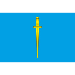 Флаг села Малая Антоновка Белоцерковского района Киевской области Украины