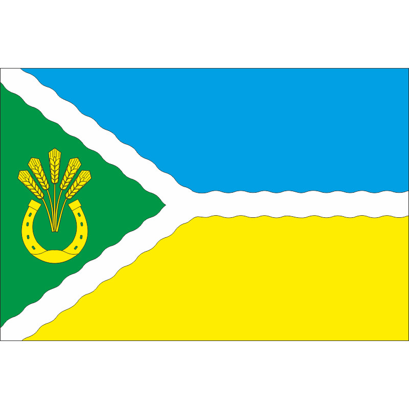 Прапор села Усівка Броварського району Київської області України Прапор села Усівка Броварського району Київської області України