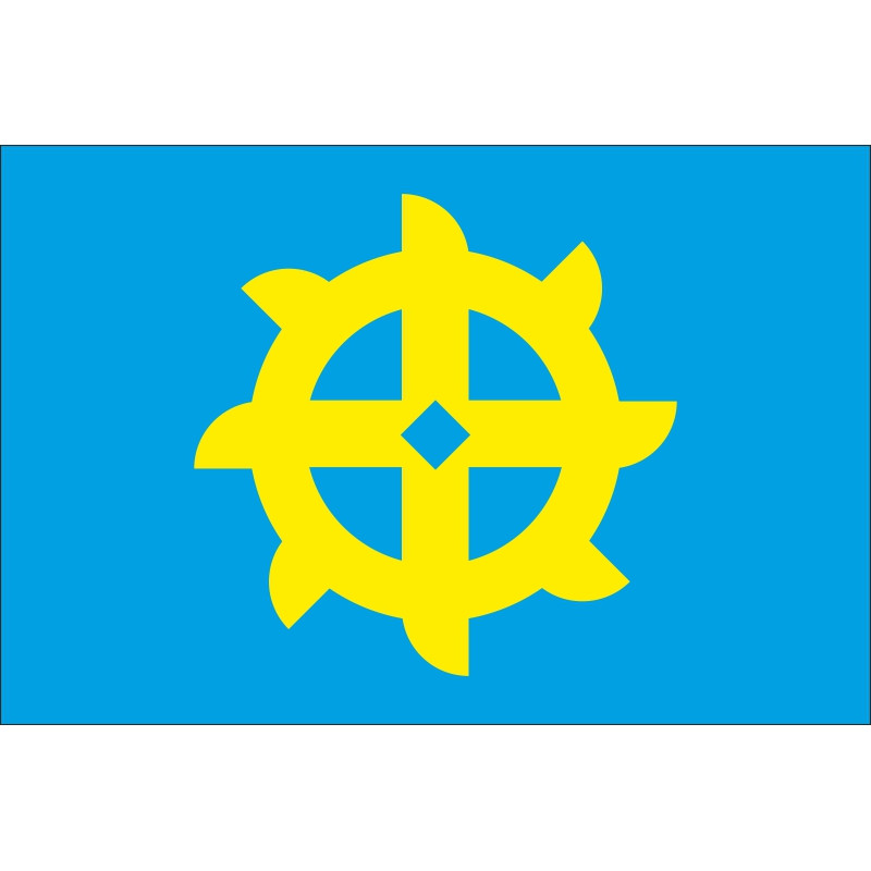 Прапор села Жоравка Бориспільського району Київської області України Прапор села Жоравка Бориспільського району Київської області України