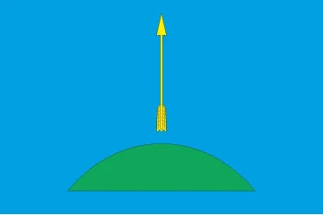 Флаг села Сидоры Белоцерковского района Киевской области Украины