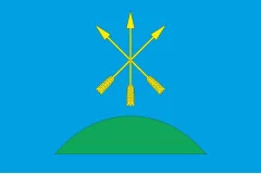 Флаг села Коженики Белоцерковского района Киевской области Украины