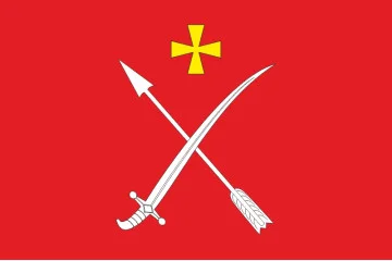 Прапор села Глушки Білоцерківського району Київської області України