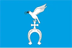 Флаг села Ивановка Белоцерковского района Киевской области Украины