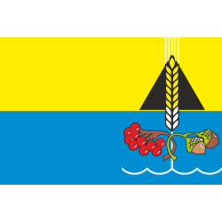 Флаг села Дмитровка Кременчугского района Полтавской области Украины Флаг села Дмитровка Кременчугского района Полтавской области Украины