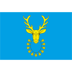 Флаг села Фесюры Белоцерковского района Киевской области Украины