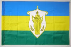 Флаг села Новые Петровцы Вышгородского района Киевской области Украины