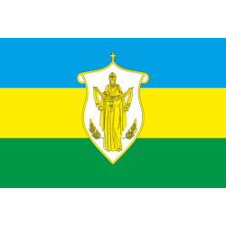Флаг села Новые Петровцы Вышгородского района Киевской области Украины Флаг села Новые Петровцы Вышгородского района Киевской области Украины