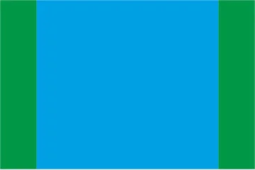 Флаг села Комаровка Бучанского района Киевской области Украины