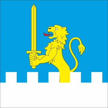 Прапор села Буданів Чортківського району Тернопільської області України