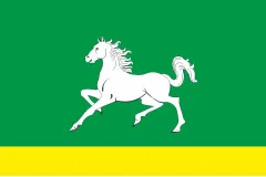 Флаг села Лубское Фастовского района Киевской области Украины