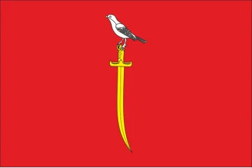 Флаг села Дрозды Белоцерковского района Киевской области Украины Флаг села Дрозды Белоцерковского района Киевской области Украины