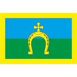 Прапор села Людвинівка Бучанського району Київської області України Прапор села Людвинівка Бучанського району Київської області України