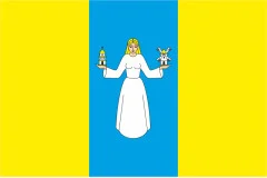 Флаг села Марьяновка Бучанского района Киевской области Украины