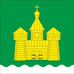 Флаг села Рожны Броварского района Киевской области Украины