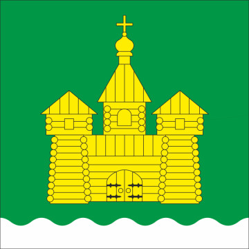 Флаг села Рожны Броварского района Киевской области Украины