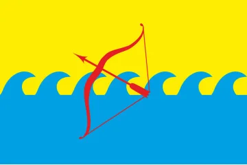 Флаг села Стрельск Сарненского района Ровенской области Украины