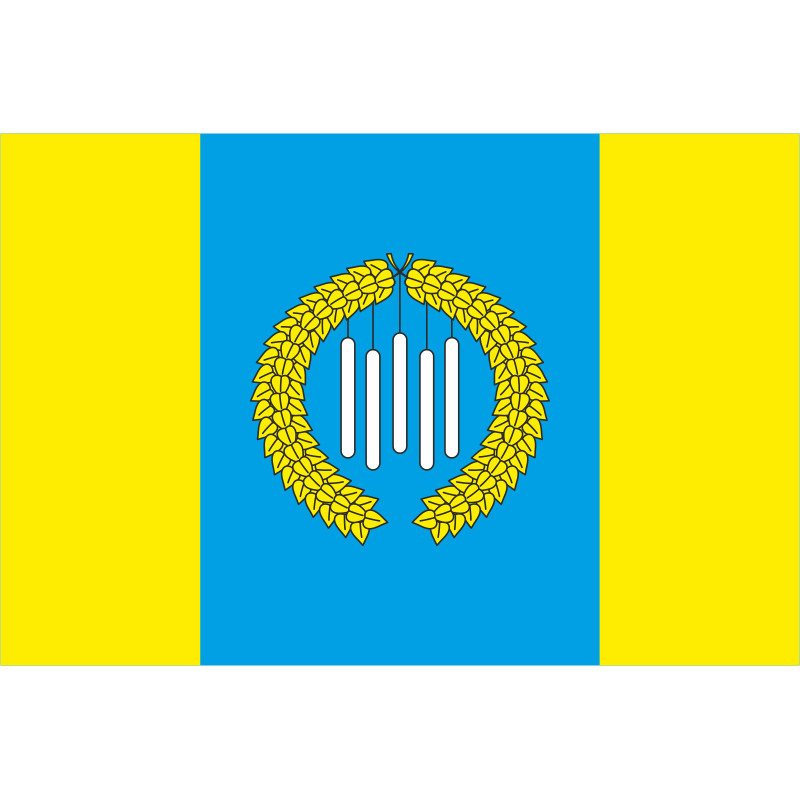 Прапор села Березівка Бучанського району Київської області України Прапор села Березівка Бучанського району Київської області України