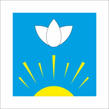 Флаг села Кругляковка Купянского района Харьковской области Украины