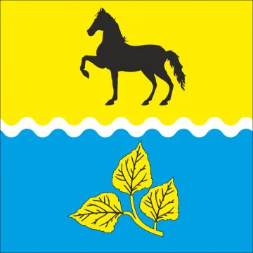 Флаг села Песчаное Купянского района Харьковской области Украины Флаг села Песчаное Купянского района Харьковской области Украины
