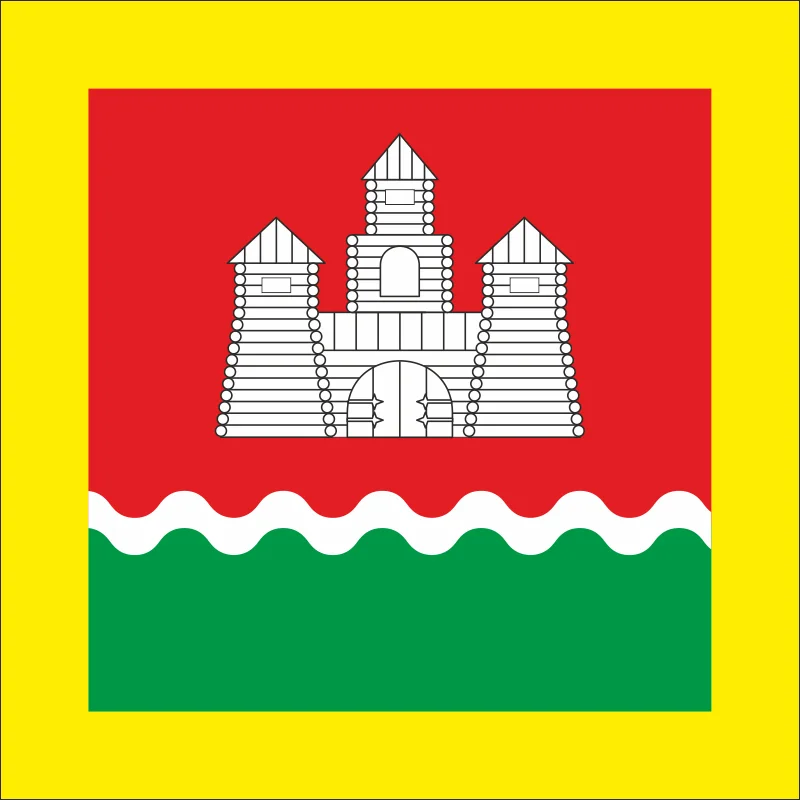 Флаг села Пристен Купянского района Харьковской области Украины Флаг села Пристен Купянского района Харьковской области Украины