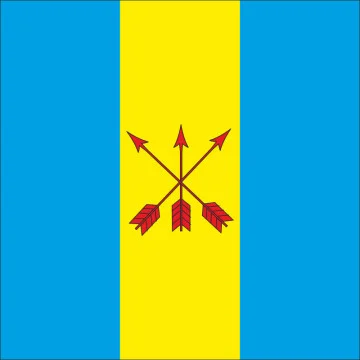 Флаг села Яполоть Ровненского района Ровненской области Украины Флаг села Яполоть Ровненского района Ровненской области Украины