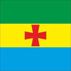 Флаг села Золотолин Ровненского района Ровненской области Украины