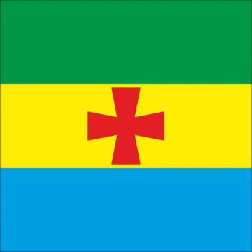 Флаг села Золотолин Ровненского района Ровненской области Украины Флаг села Золотолин Ровненского района Ровненской области Украины