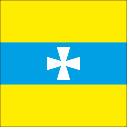 Прапор села Малий Стидин Рівненського району Рівненської області України Прапор села Малий Стидин Рівненського району Рівненської області України