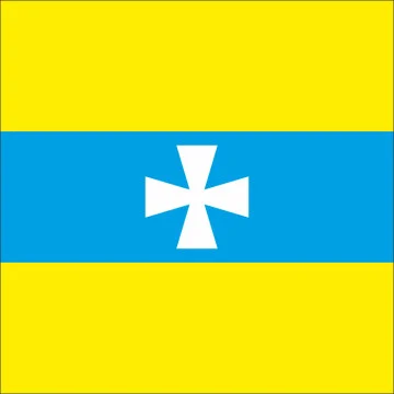 Флаг села Малый Стыдин Ровненского района Ровненской области Украины Флаг села Малый Стыдин Ровненского района Ровненской области Украины