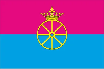 Прапор села Барахти Обухівського району Київської області України