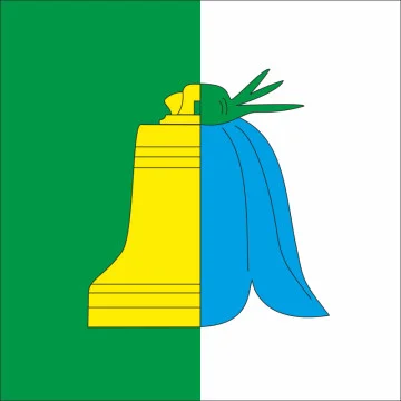 Флаг села Дзвонковое Фастовского района Киевской области Украины Флаг села Дзвонковое Фастовского района Киевской области Украины