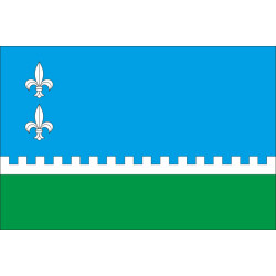 Прапор села Іванковичі Обухівського району Київської області України