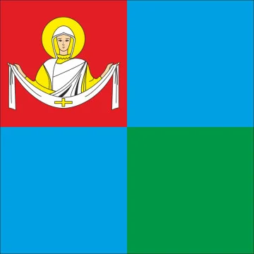 Флаг села Кодаки Обуховского района Киевской области Украины