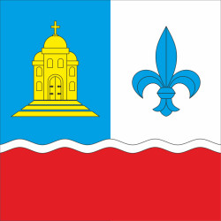 Прапор села Плесецьке Фастівського району Київської області України Прапор села Плесецьке Фастівського району Київської області України